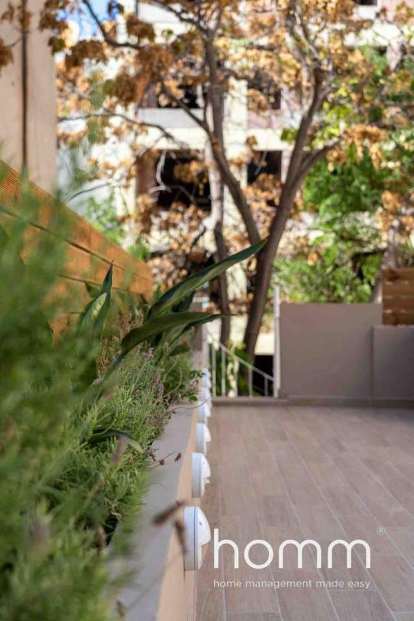 Nemeseos 1St Floor Homm Apartment With Roof Garden And Wading Pool Афины Экстерьер фото