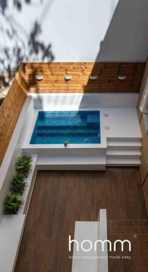 Nemeseos 1St Floor Homm Apartment With Roof Garden And Wading Pool Афины Экстерьер фото